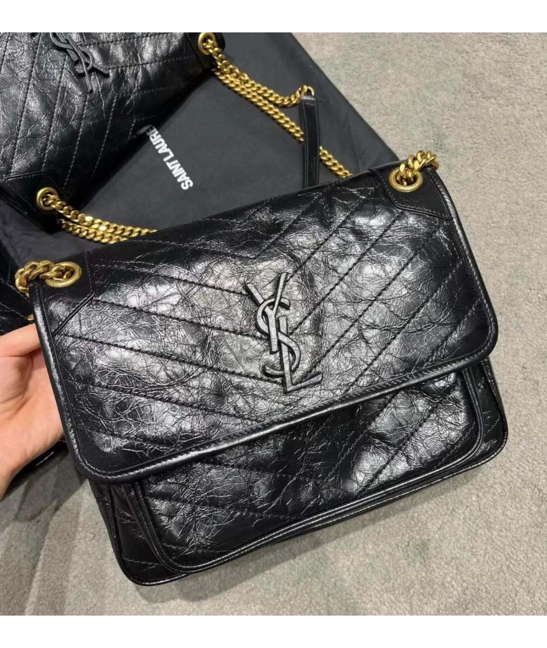 SAINT LAURENT Сумка через плечо, фото 4