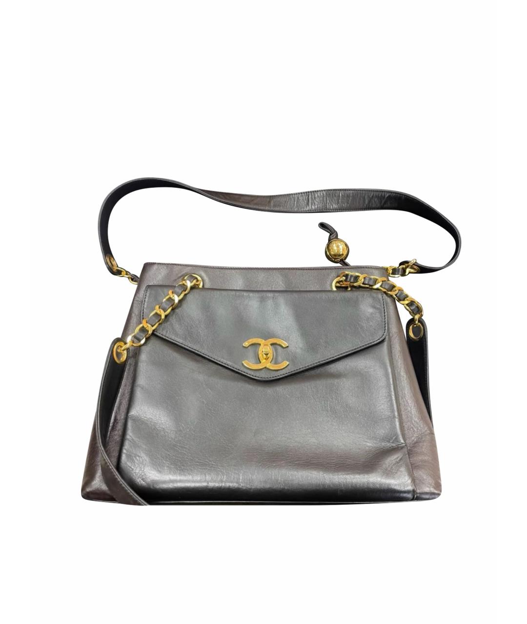 CHANEL Кожаная сумка через плечо, фото 1