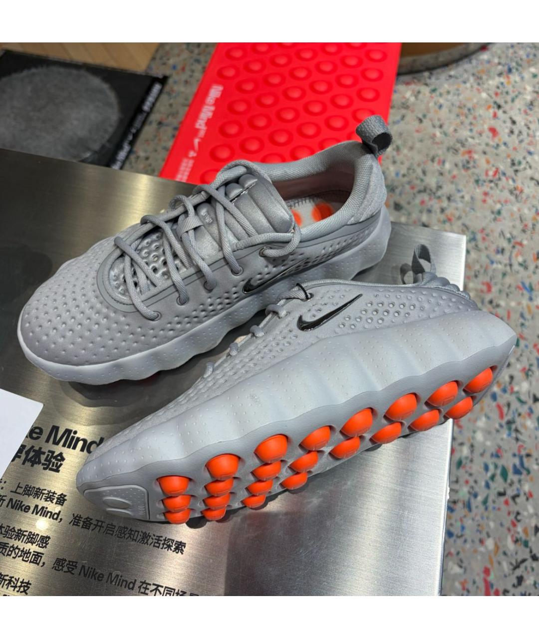 NIKE Серые кроссовки, фото 4