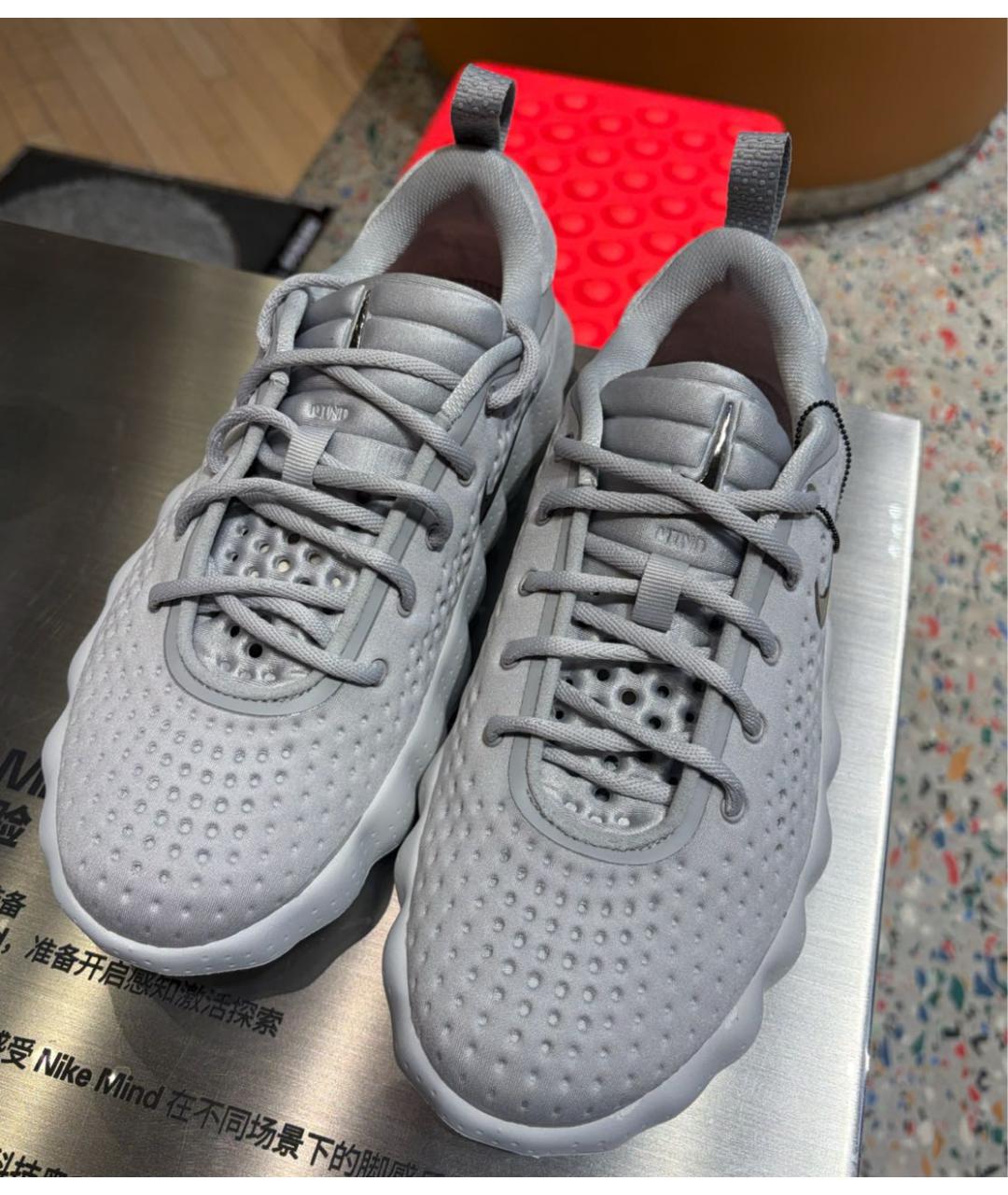 NIKE Серые кроссовки, фото 5