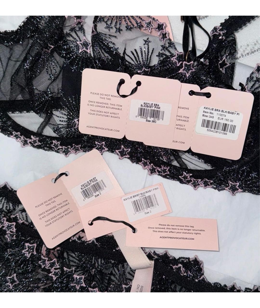 AGENT PROVOCATEUR Черный комплекты, фото 2