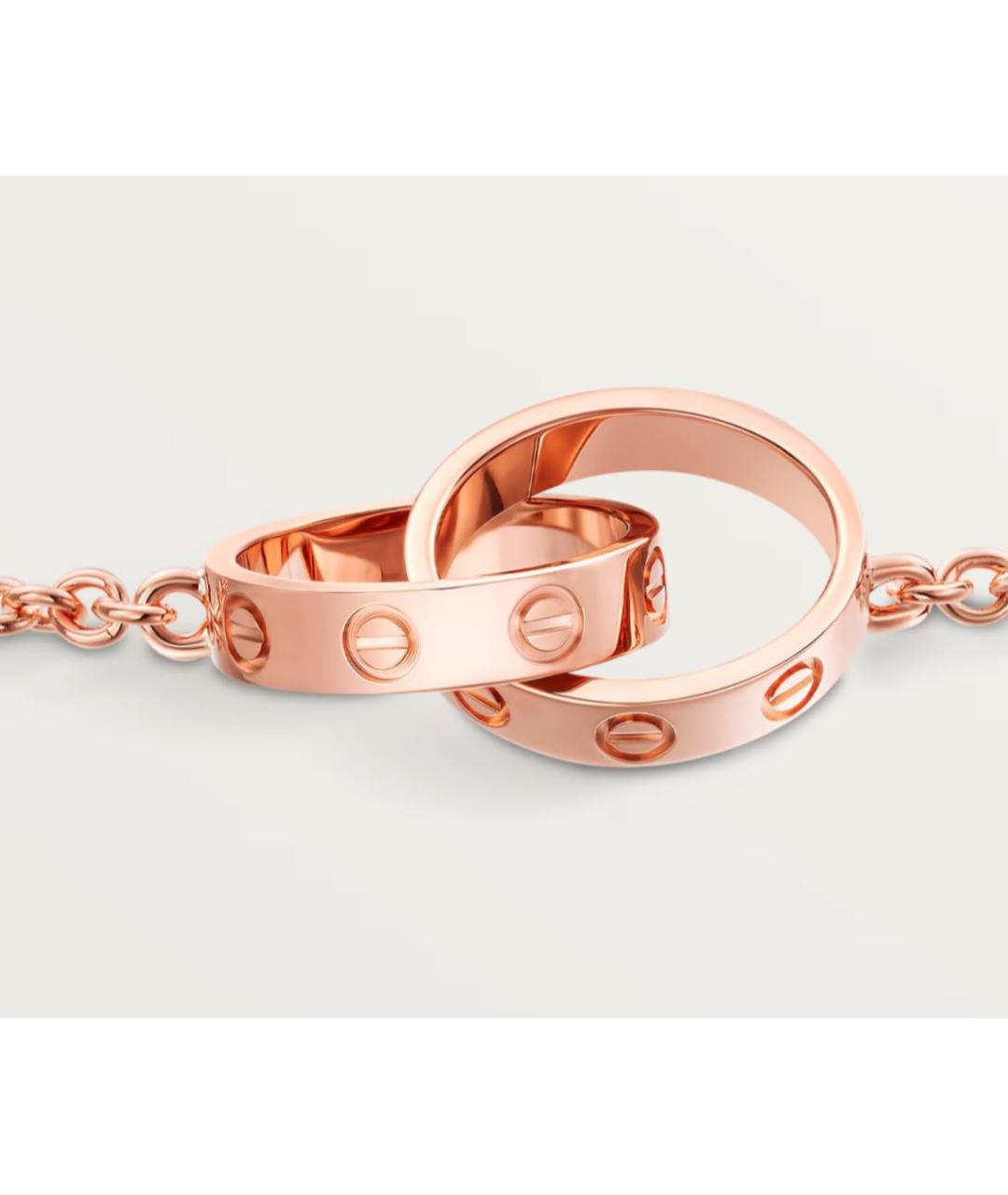 CARTIER Золотой браслет из розового золота, фото 2