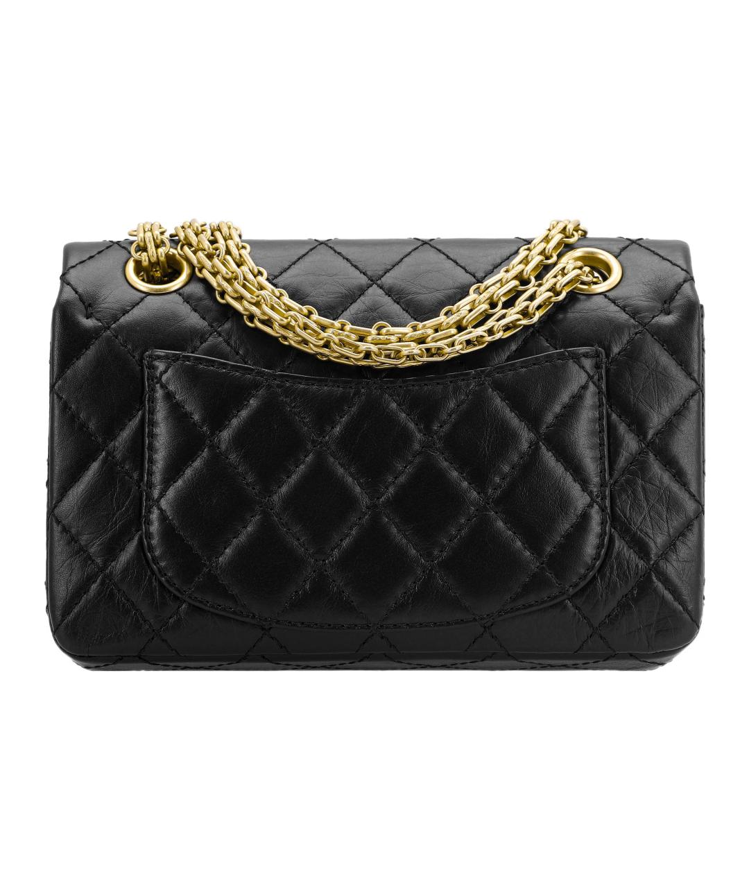 CHANEL Черная кожаная сумка через плечо, фото 3