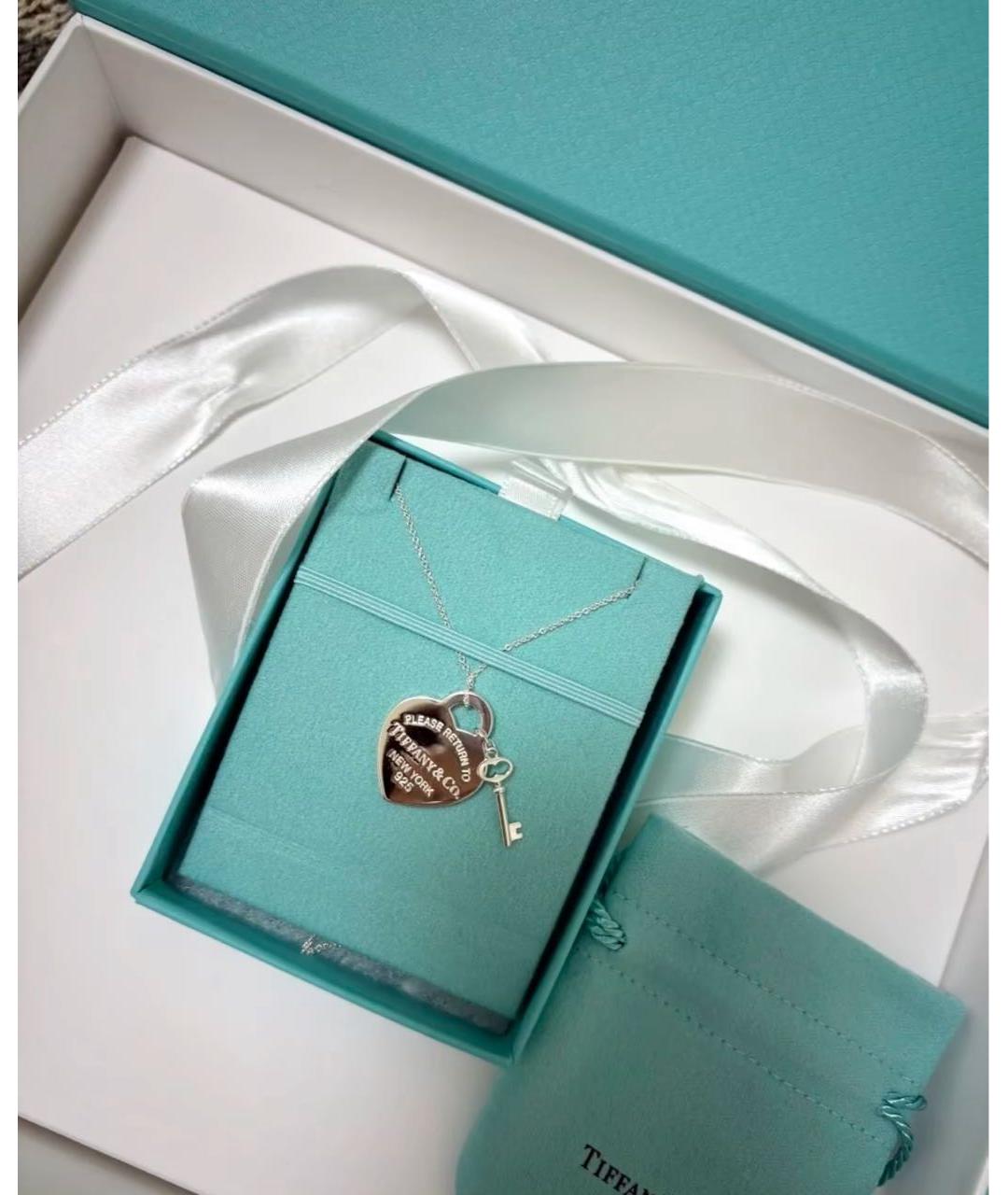 TIFFANY&CO Серебряная серебряная подвеска, фото 3