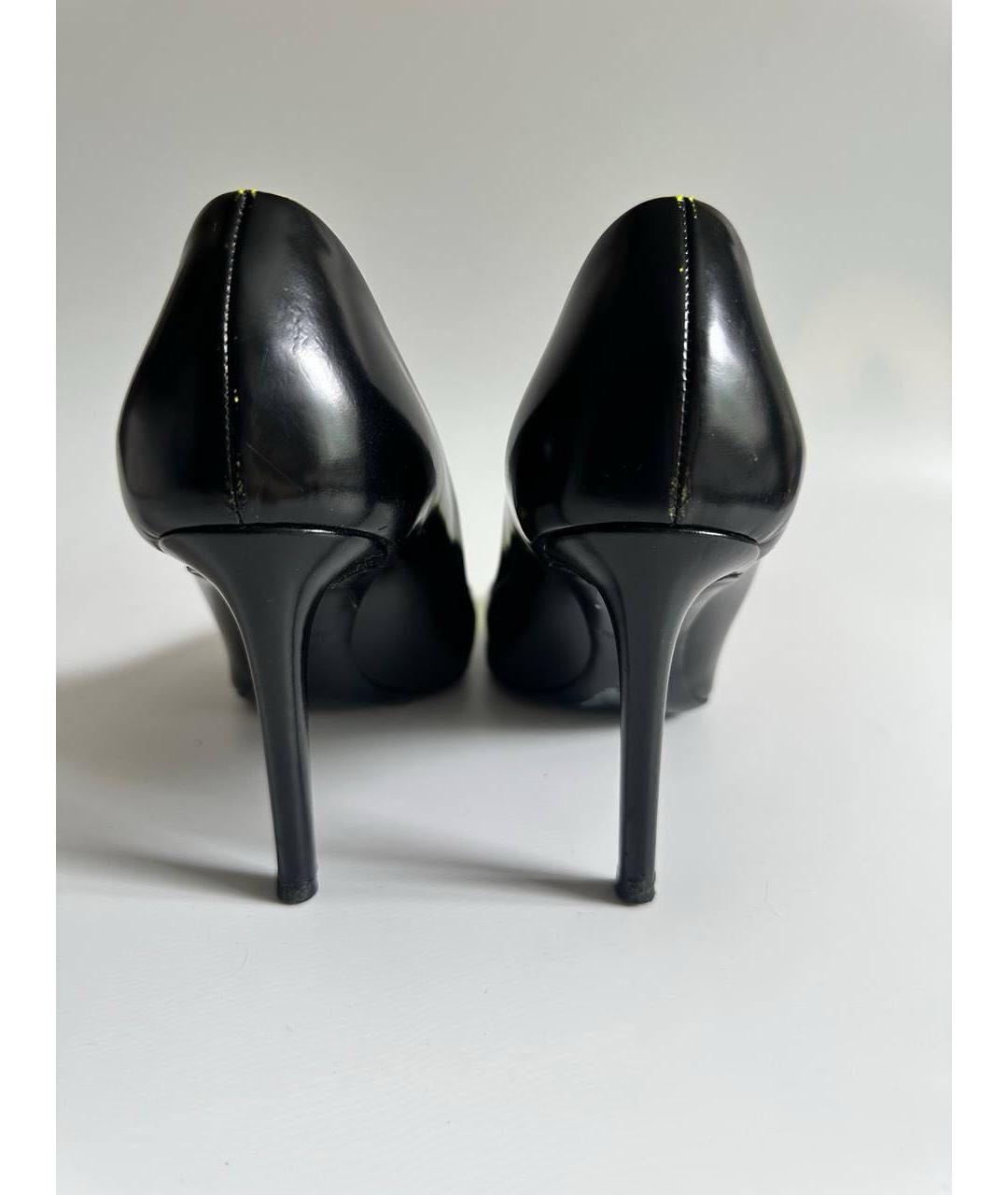 CHRISTIAN DIOR Черные кожаные туфли, фото 4