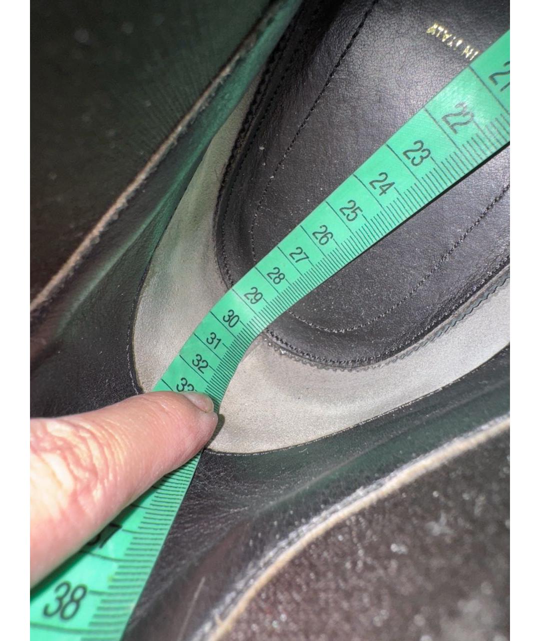 TOM FORD Черные кожаные низкие ботинки, фото 7