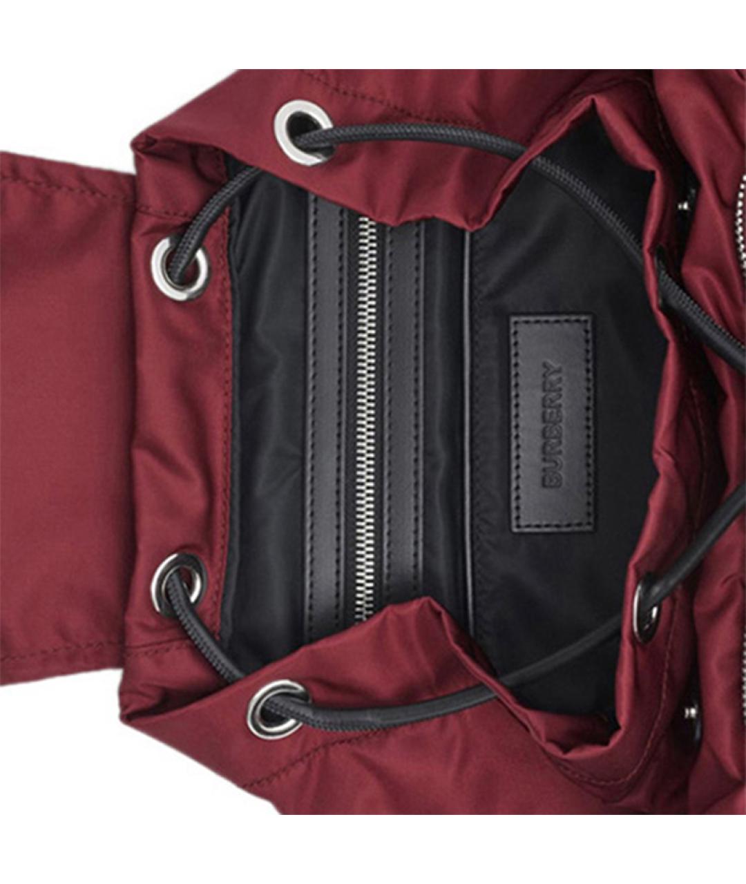 BURBERRY Бордовый рюкзак, фото 5