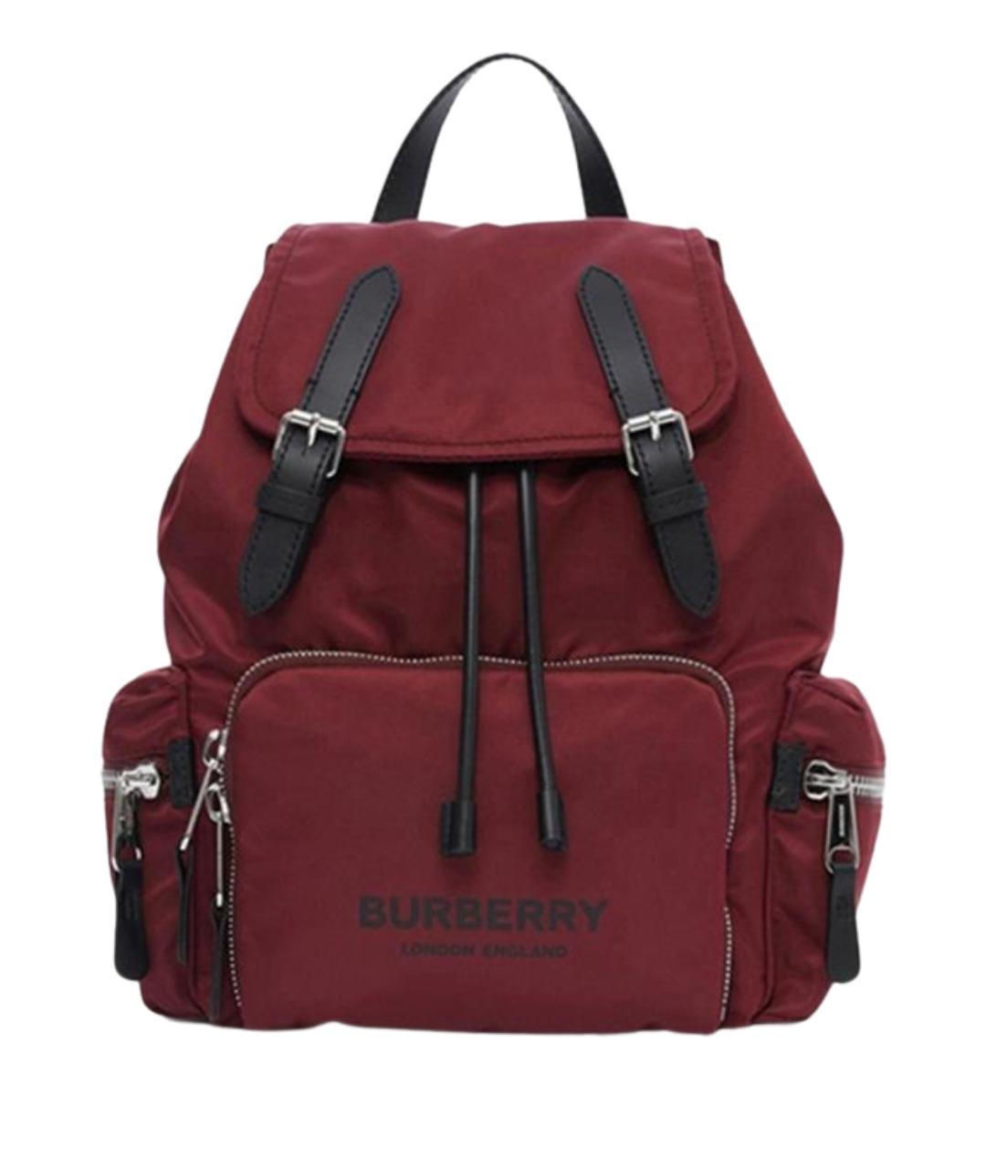 BURBERRY Бордовый рюкзак, фото 1