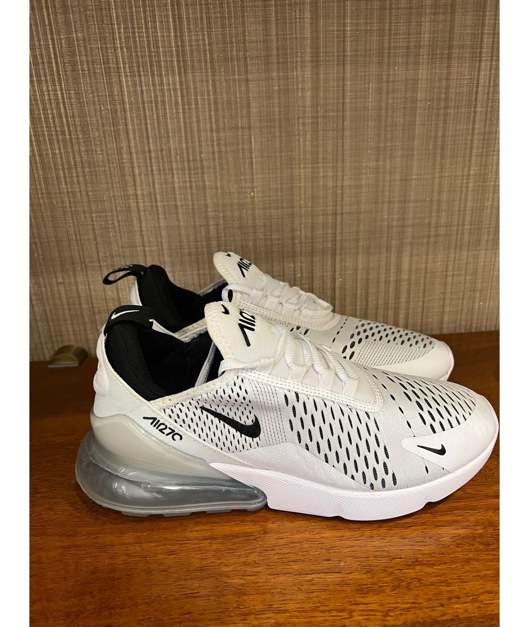 NIKE Белые текстильные кроссовки, фото 5