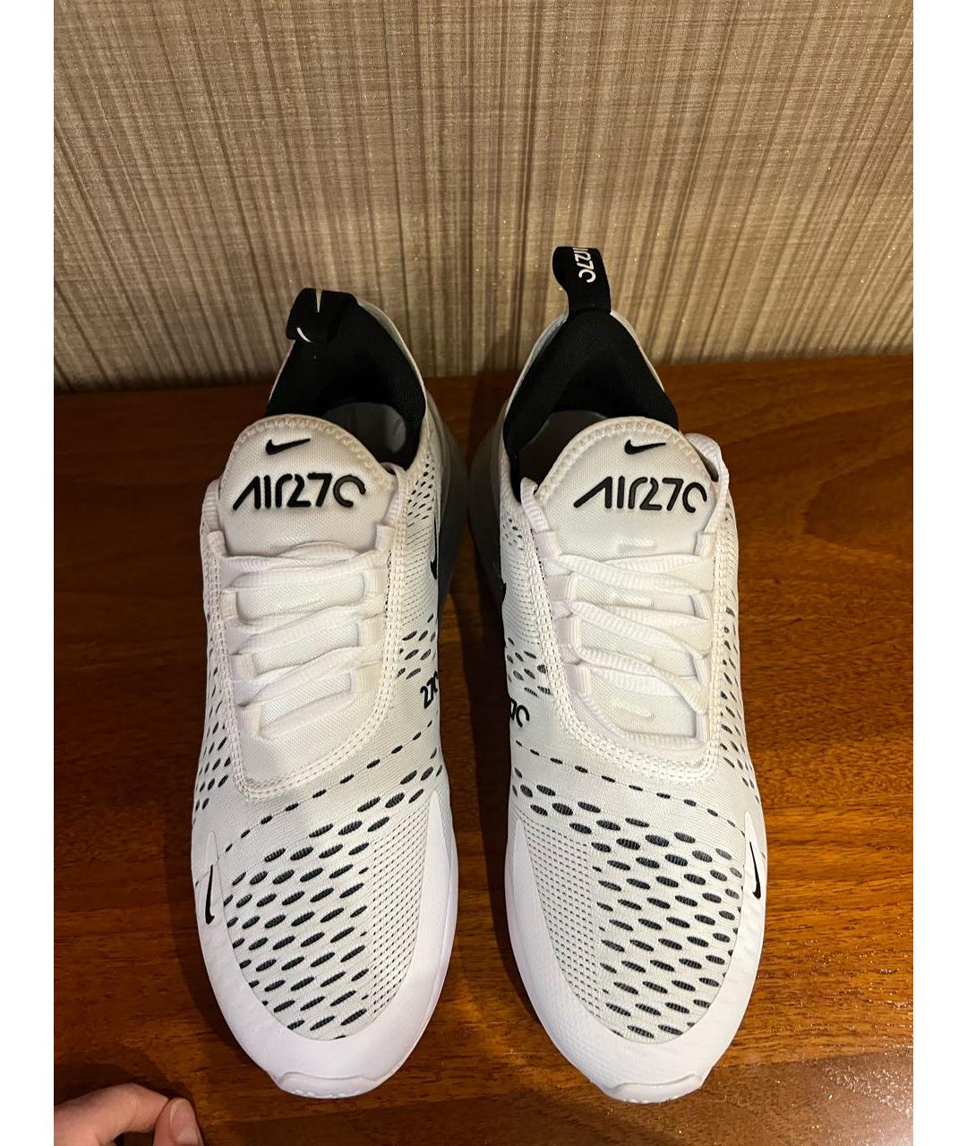 NIKE Белые текстильные кроссовки, фото 3