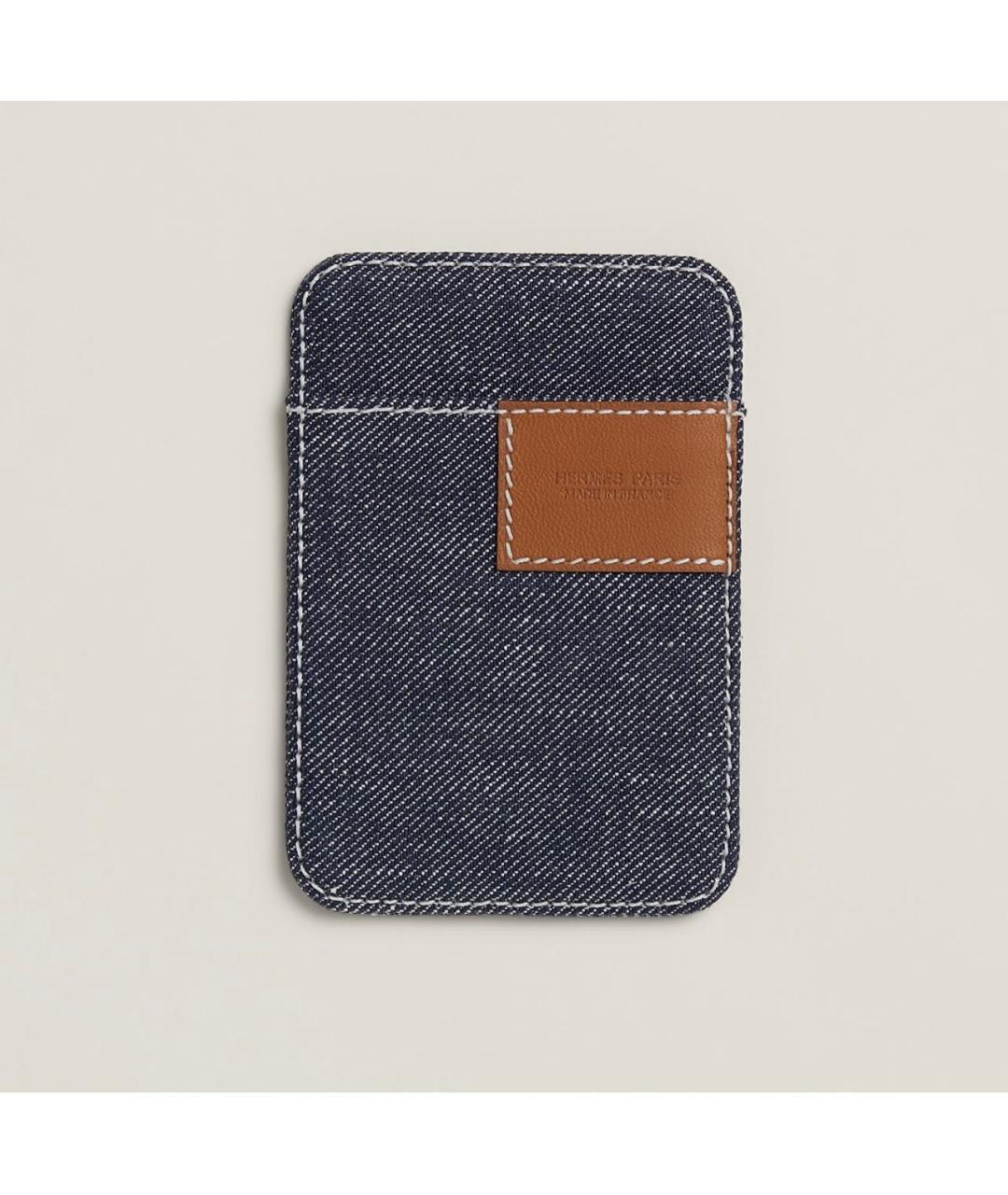 HERMES Синий кардхолдер, фото 5