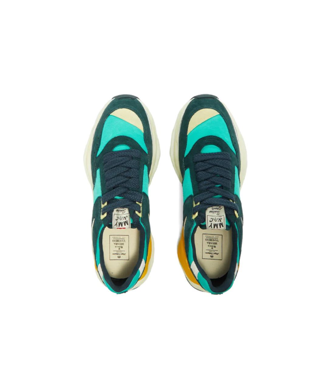 Mihara Yasuhiro Мульти кожаные низкие кроссовки / кеды, фото 3