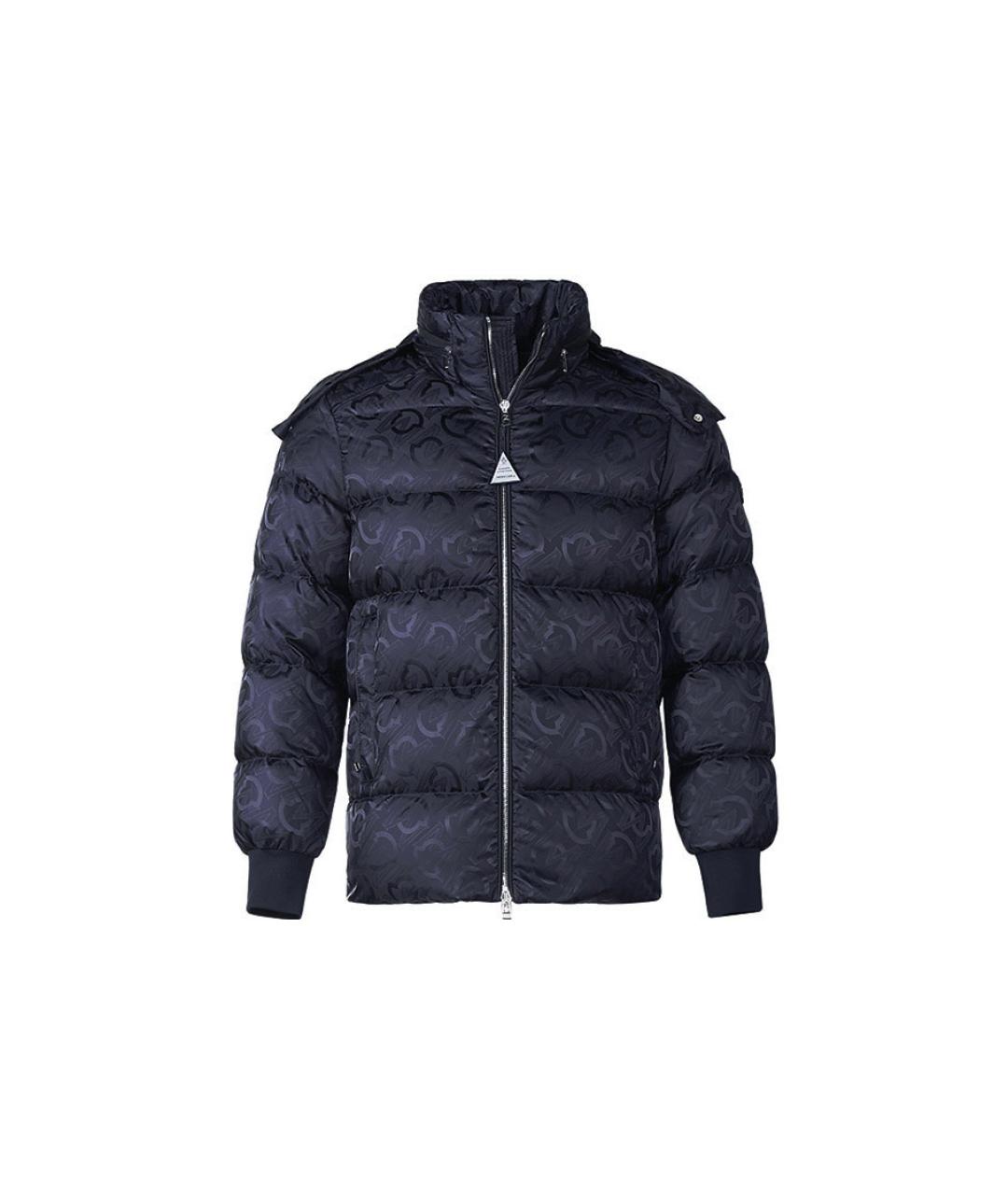 MONCLER Синий пуховик, фото 5