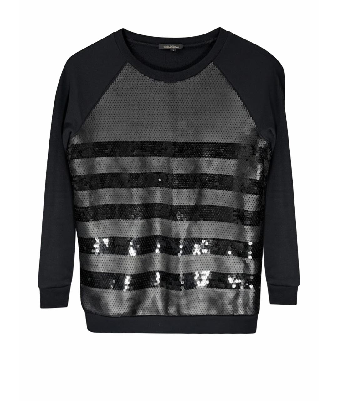 GUCCI Черный хлопко-эластановый джемпер / свитер, фото 1