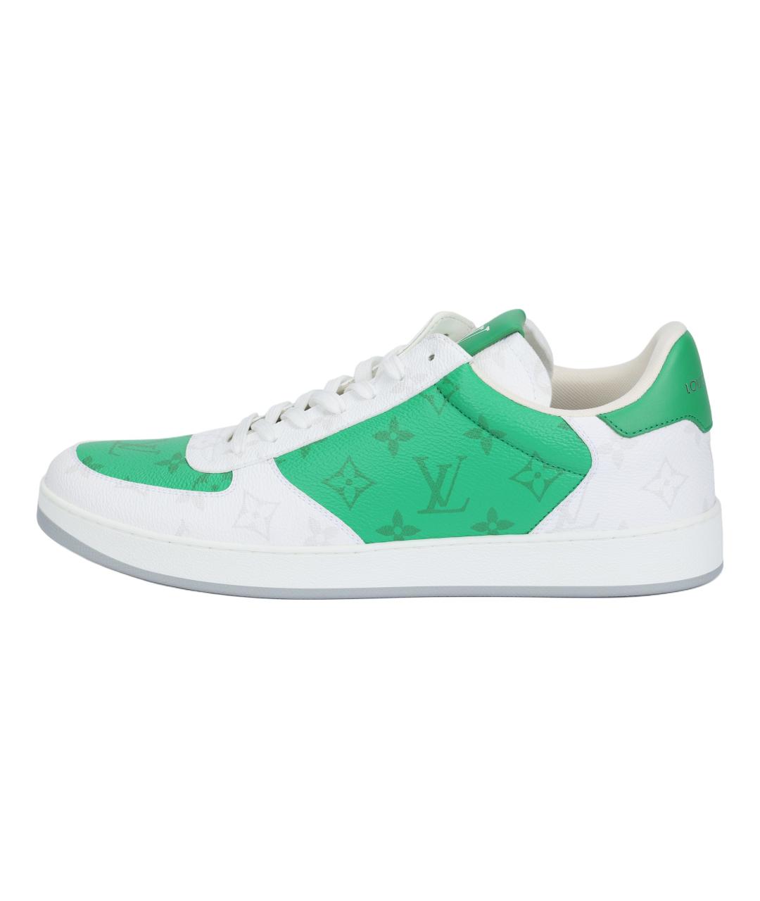 LOUIS VUITTON Белые низкие кроссовки / кеды, фото 2