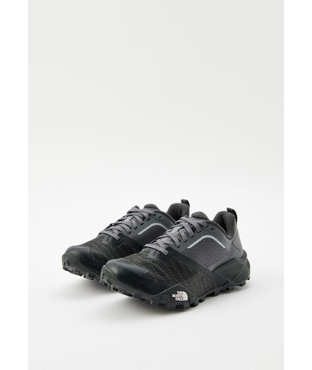 THE NORTH FACE Серые текстильные кроссовки, фото 3