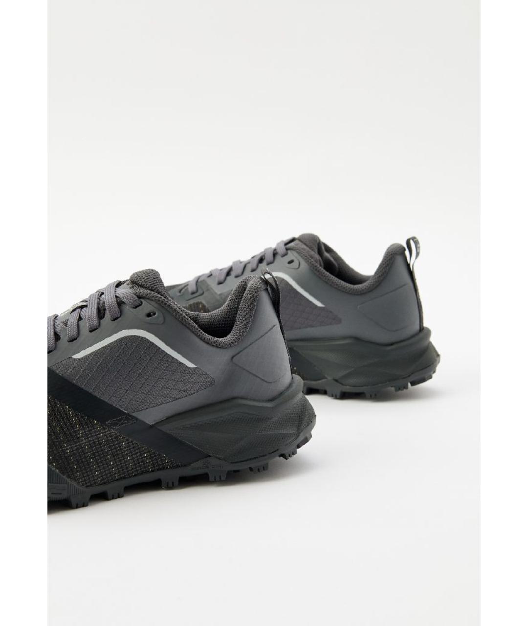 THE NORTH FACE Серые текстильные кроссовки, фото 6