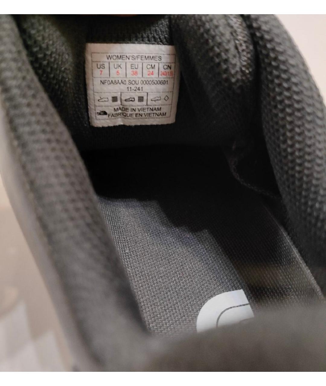 THE NORTH FACE Серые текстильные кроссовки, фото 8