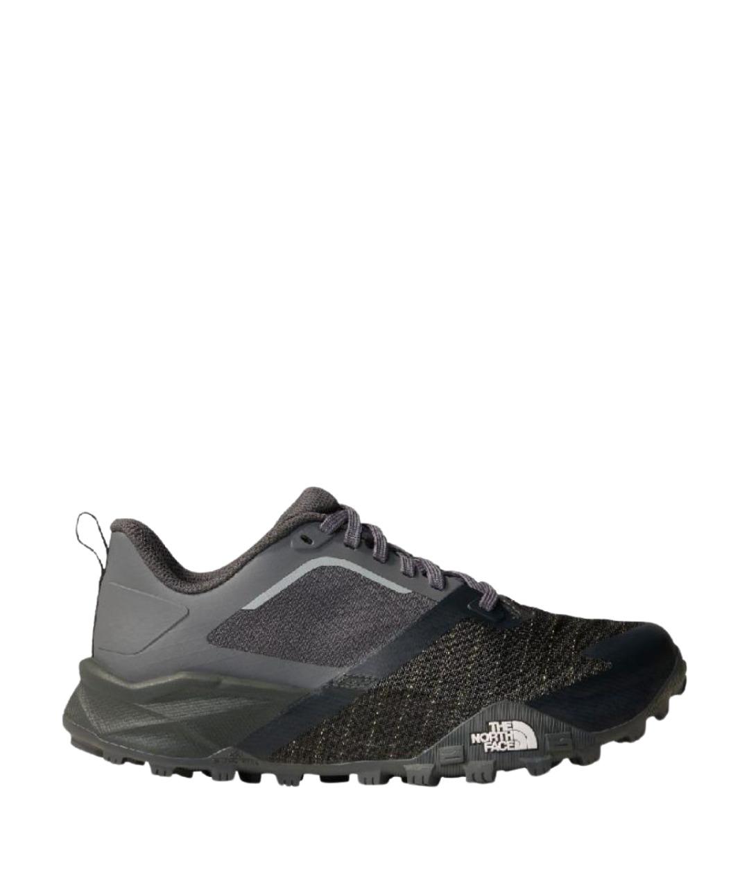 THE NORTH FACE Серые текстильные кроссовки, фото 1