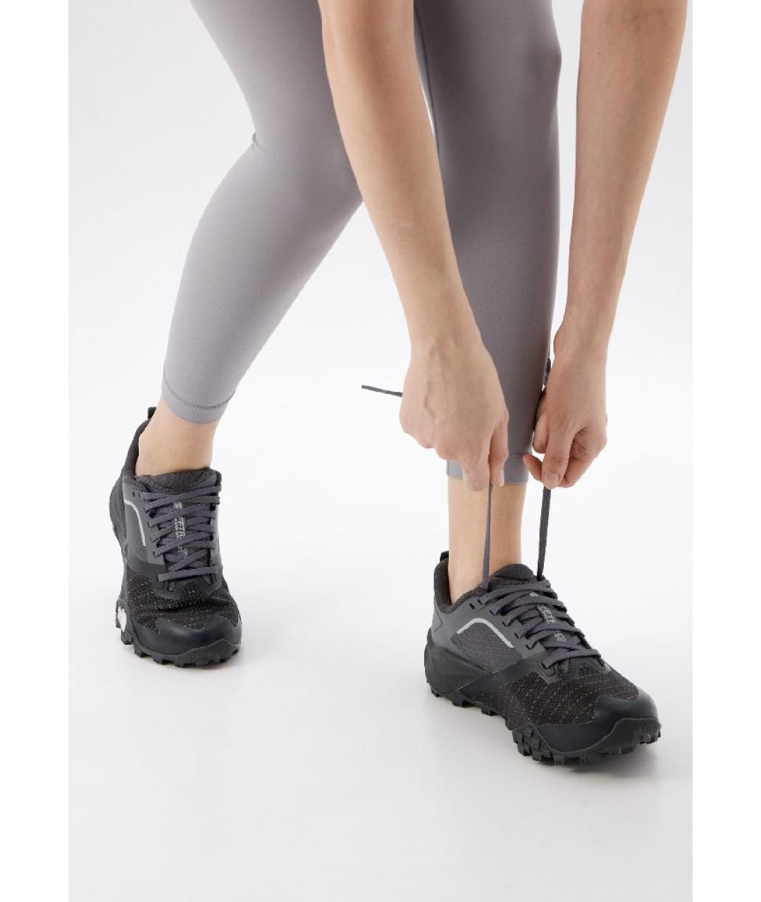 THE NORTH FACE Серые текстильные кроссовки, фото 9