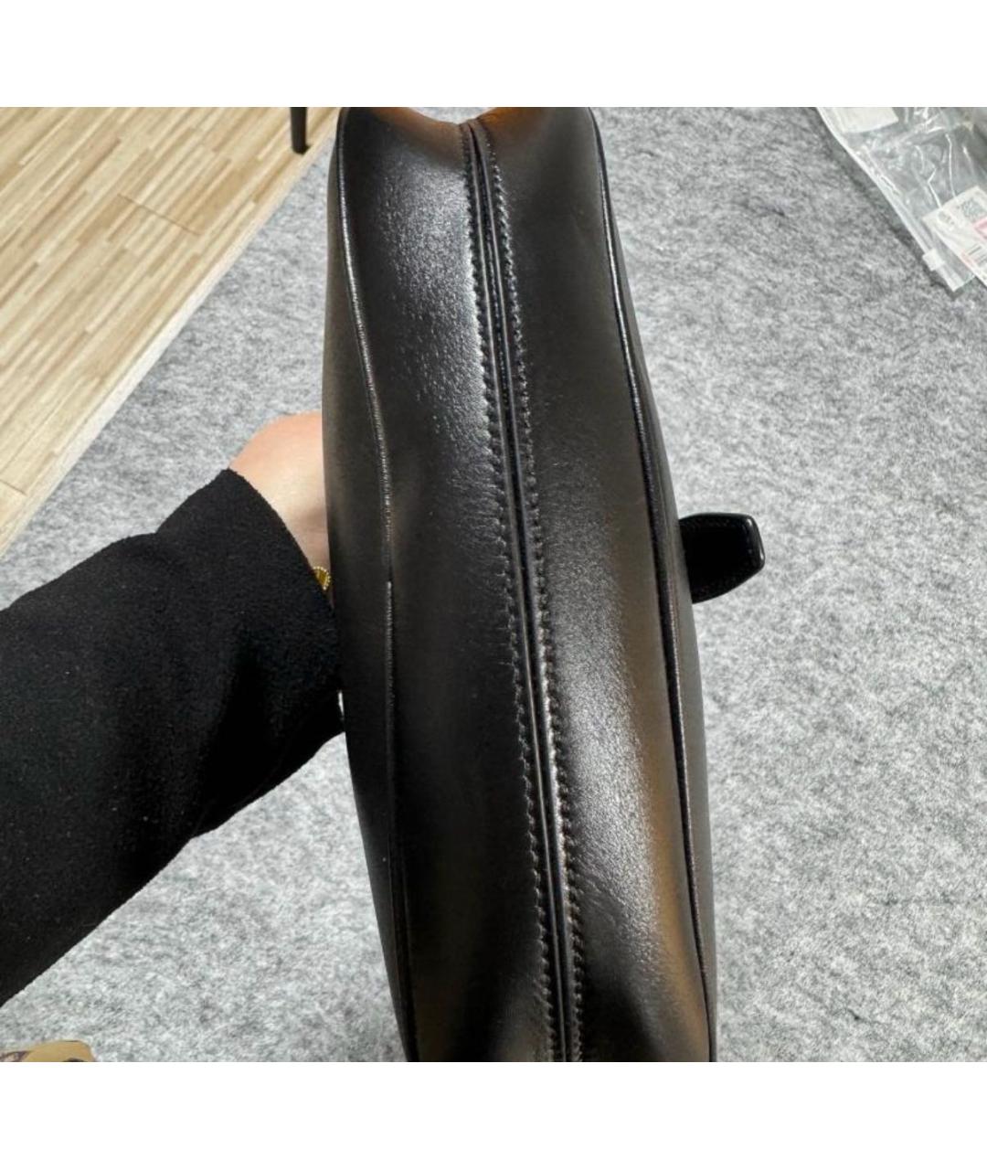 SAINT LAURENT Черная сумка с короткими ручками, фото 7