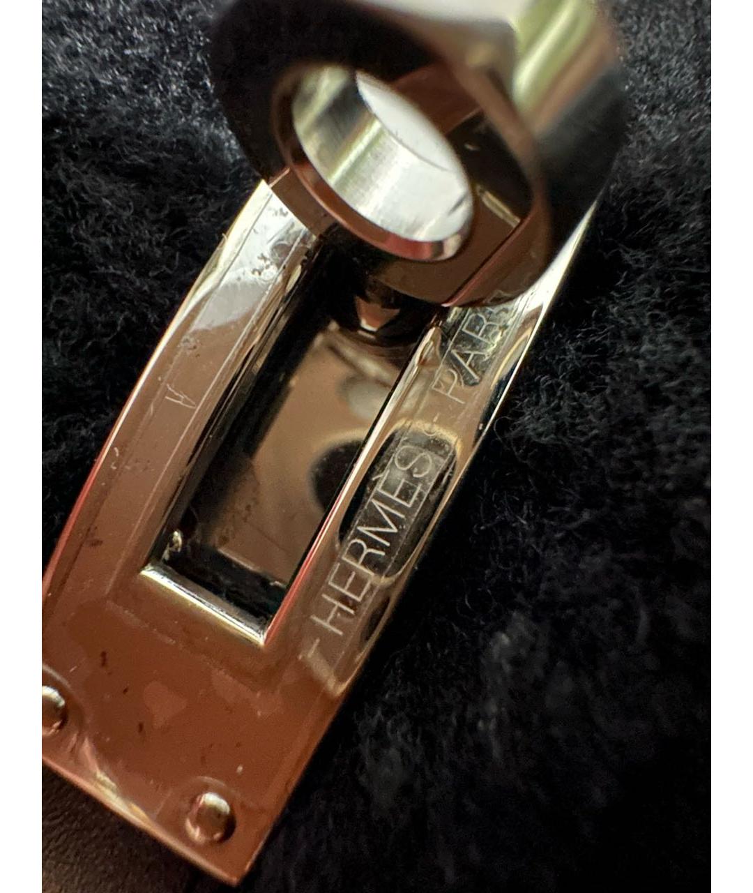 HERMES Черные кожаные лоферы, фото 7