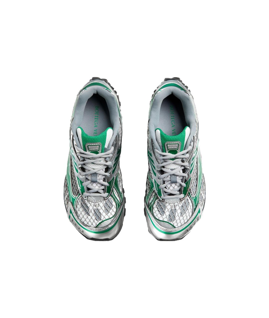 BOTTEGA VENETA Зеленые кроссовки, фото 4