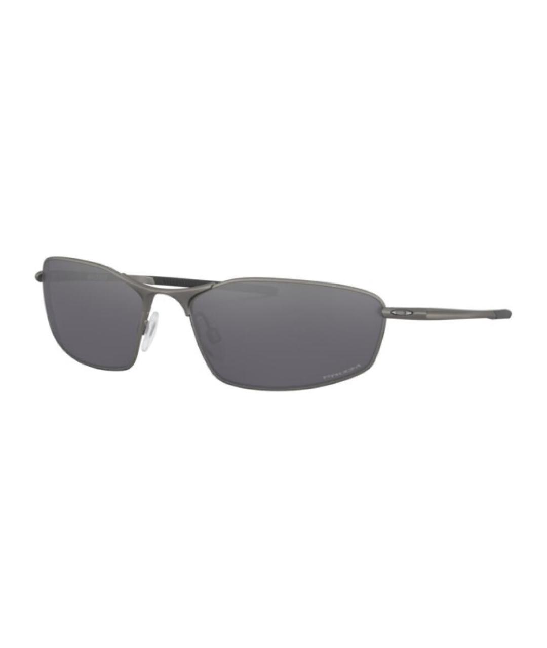 OAKLEY Черные металлические солнцезащитные очки, фото 1