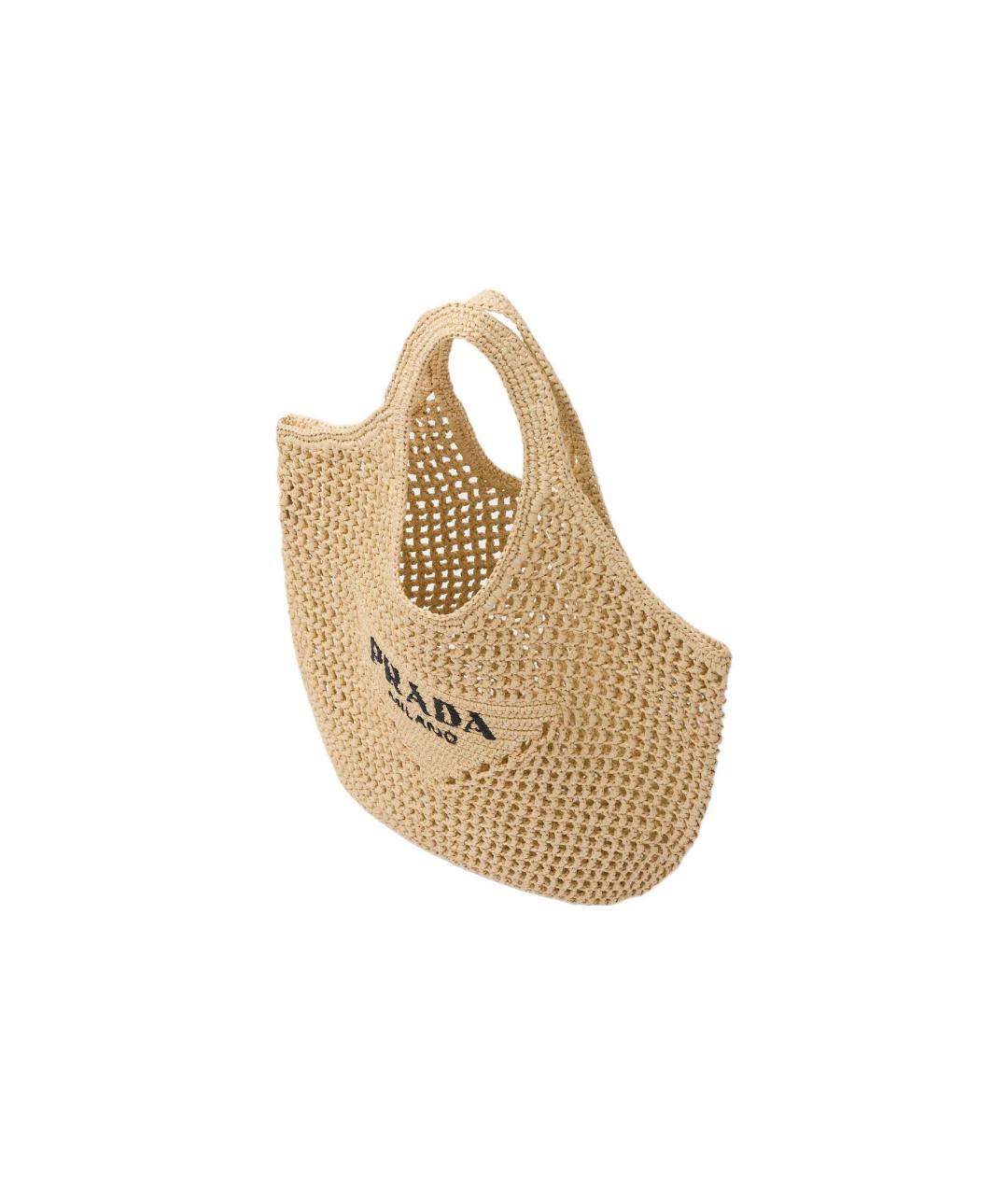 PRADA Бежевая сумка тоут, фото 3