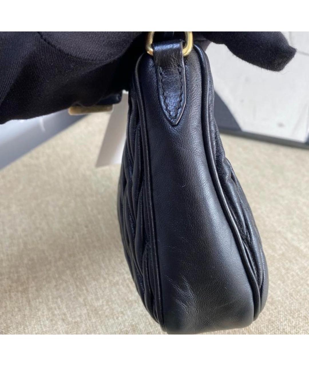 MIU MIU Черная сумка через плечо, фото 5