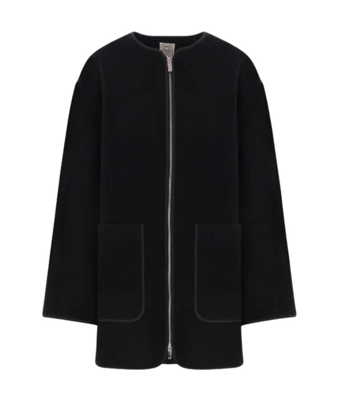 TOTEME Черная шерстяная куртка, фото 1