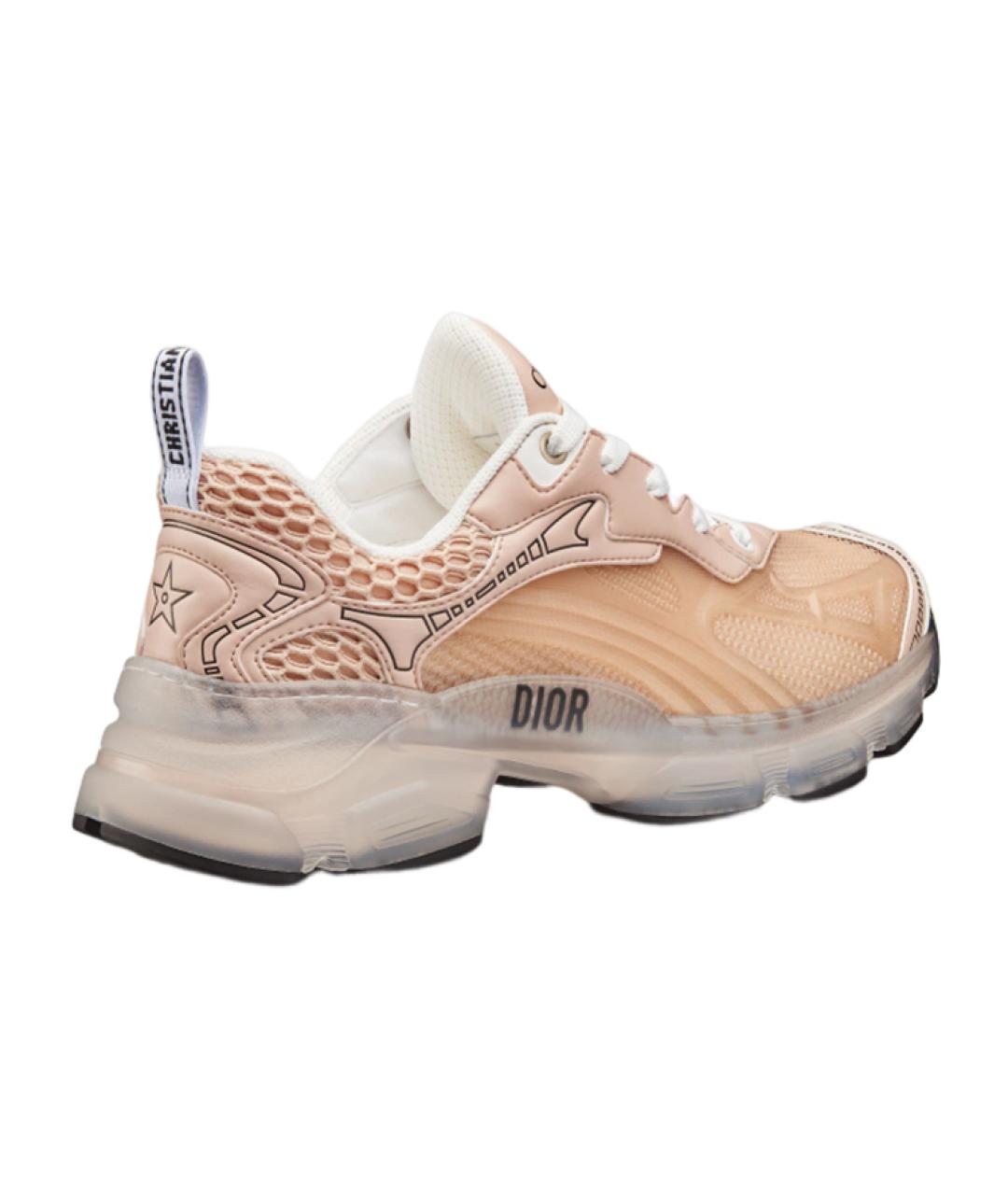 CHRISTIAN DIOR Бежевые кроссовки, фото 4