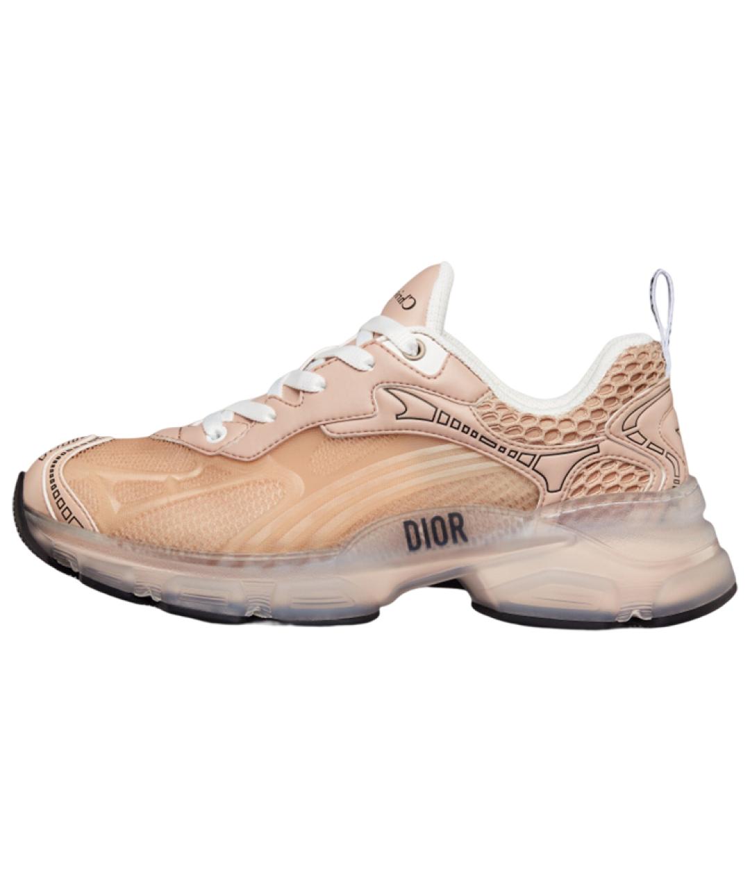 CHRISTIAN DIOR Бежевые кроссовки, фото 2