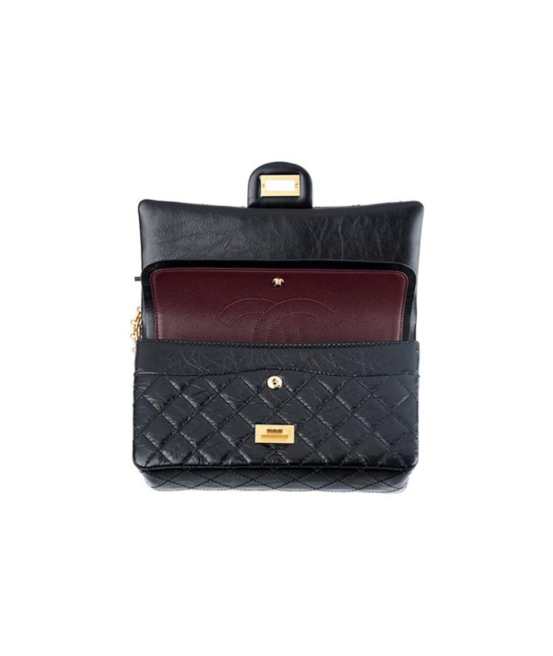 CHANEL Черная кожаная сумка через плечо, фото 5