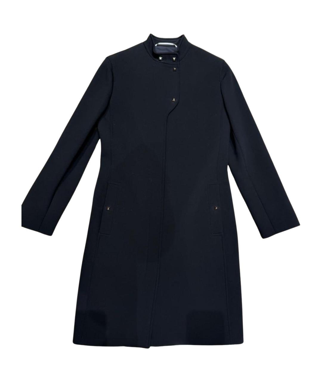 HERMES Черное пальто, фото 1