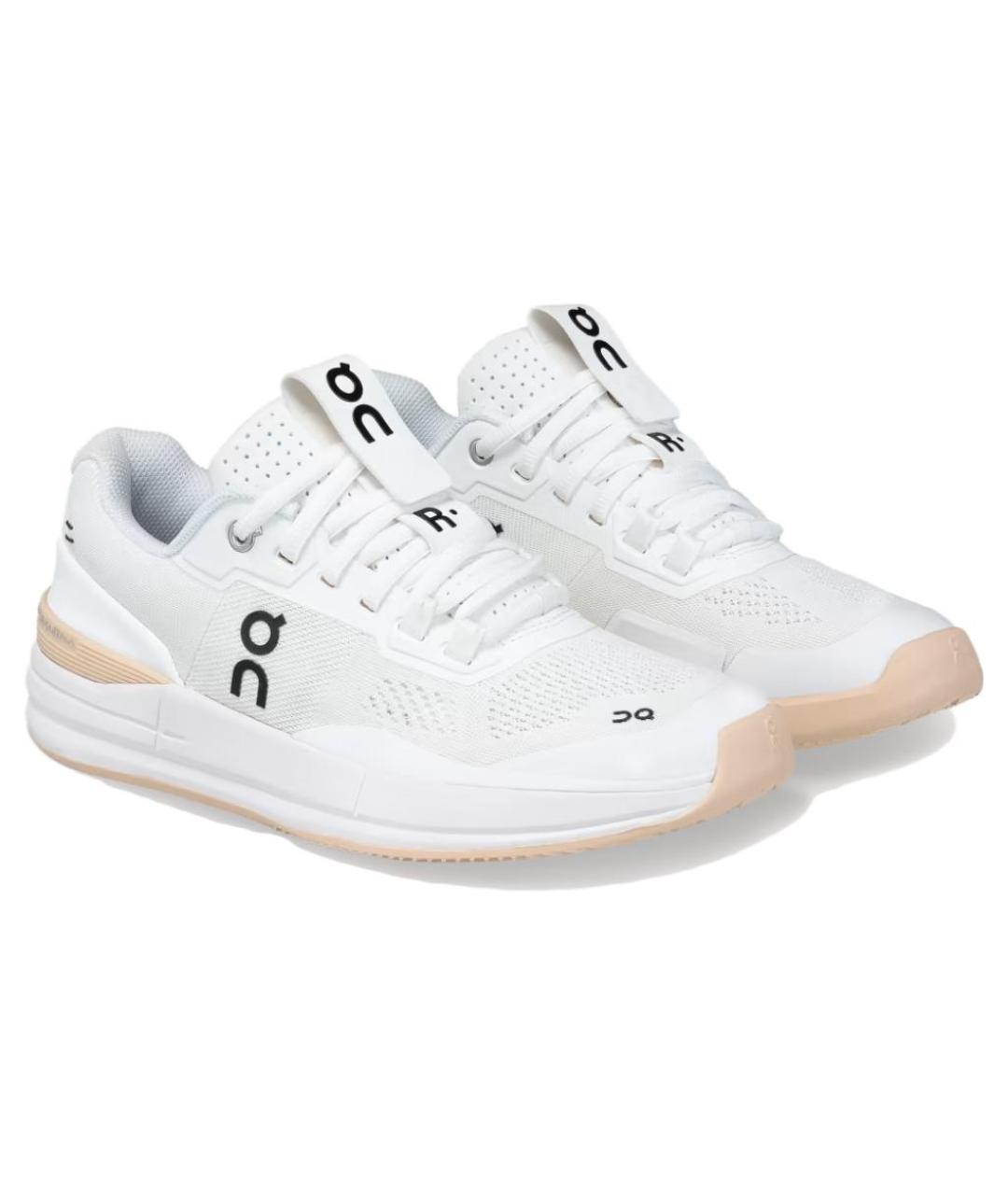 ON Белые текстильные кроссовки, фото 3