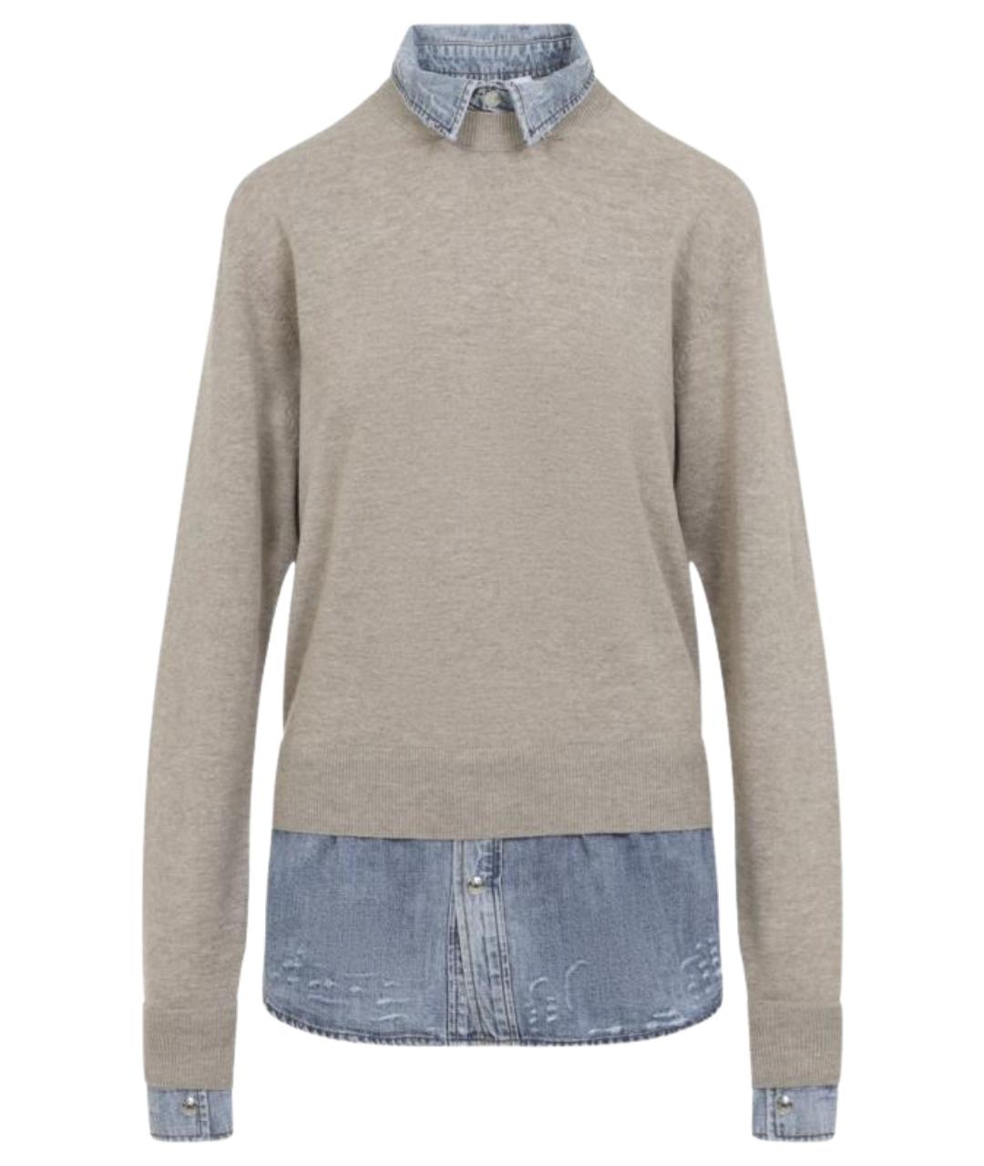 ACNE STUDIOS Серый шерстяной джемпер / свитер, фото 1