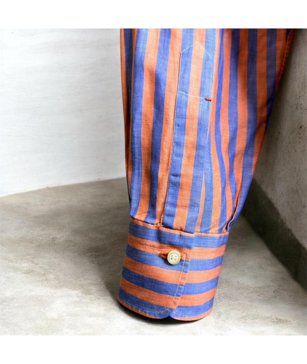 KITON Мульти льняная классическая рубашка, фото 6