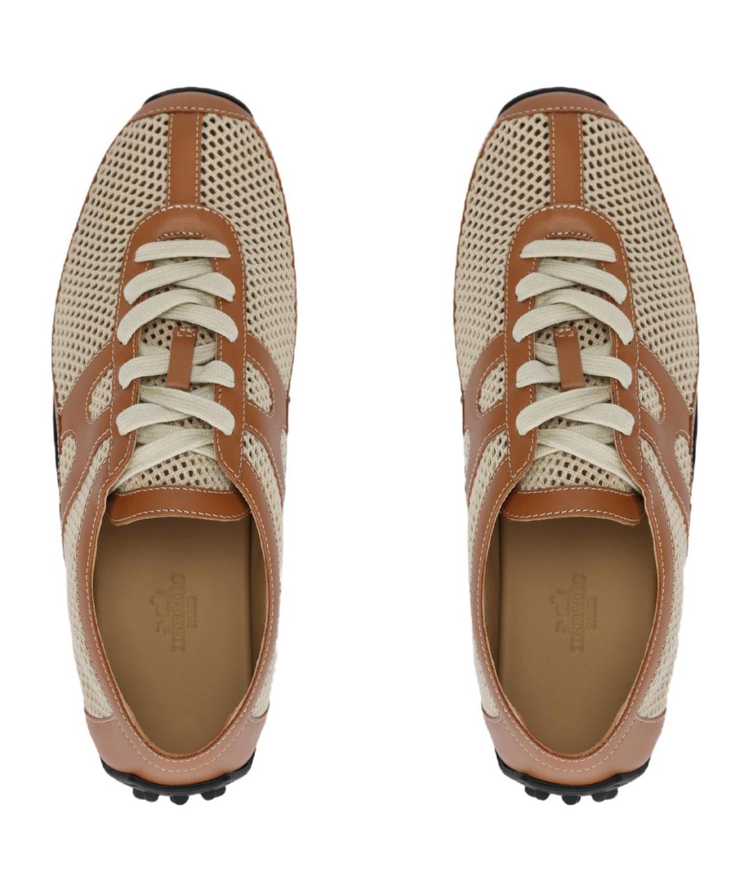 HERMES Бежевые лоферы, фото 3