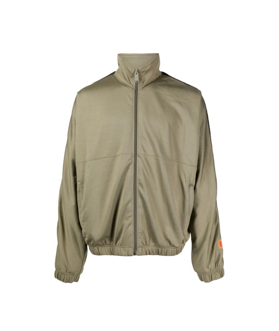 HERON PRESTON Хаки полиэстеровая спортивная куртка, фото 5