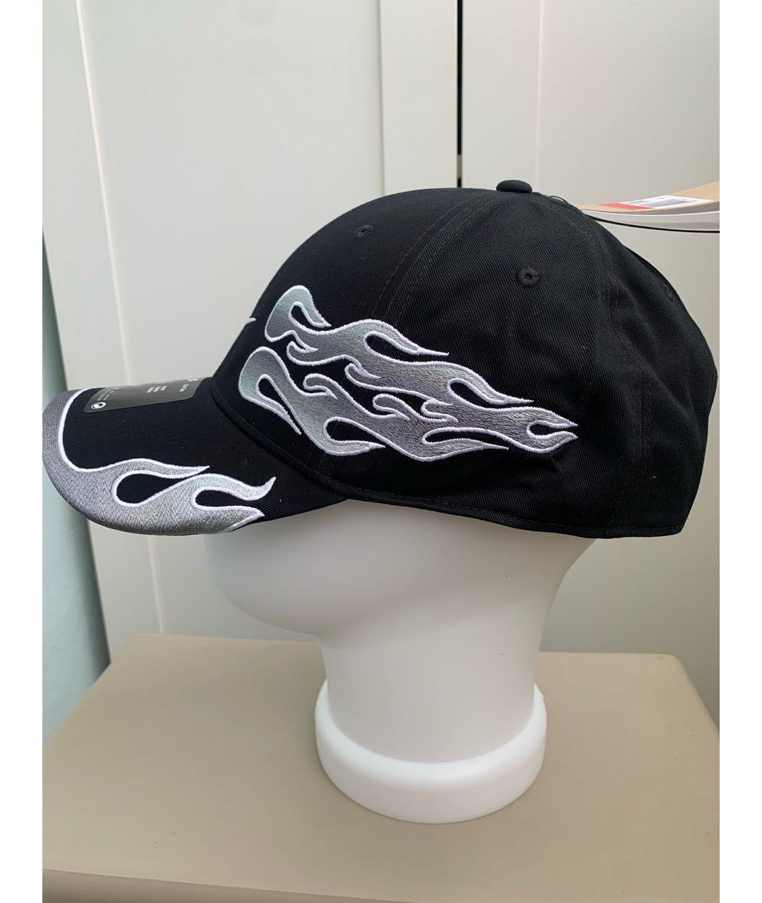 NIKE Черная хлопковая кепка/бейсболка, фото 3