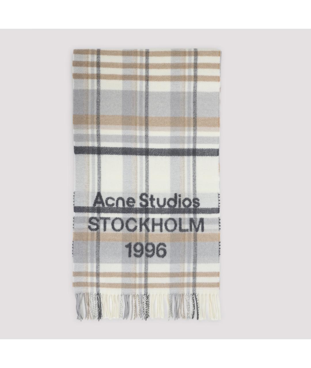 ACNE STUDIOS Мульти кашемировый шарф, фото 2