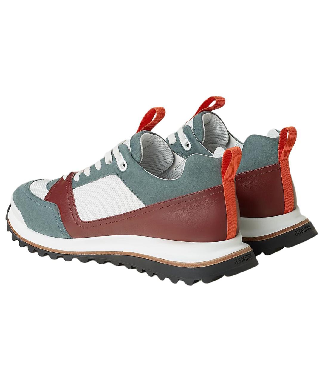 HERMES Мульти кожаные низкие кроссовки / кеды, фото 4