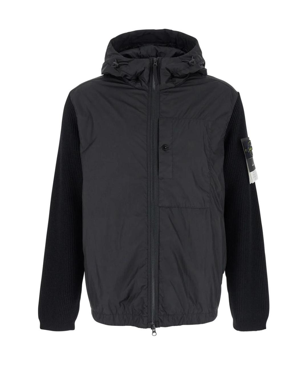 STONE ISLAND Черная куртка, фото 1