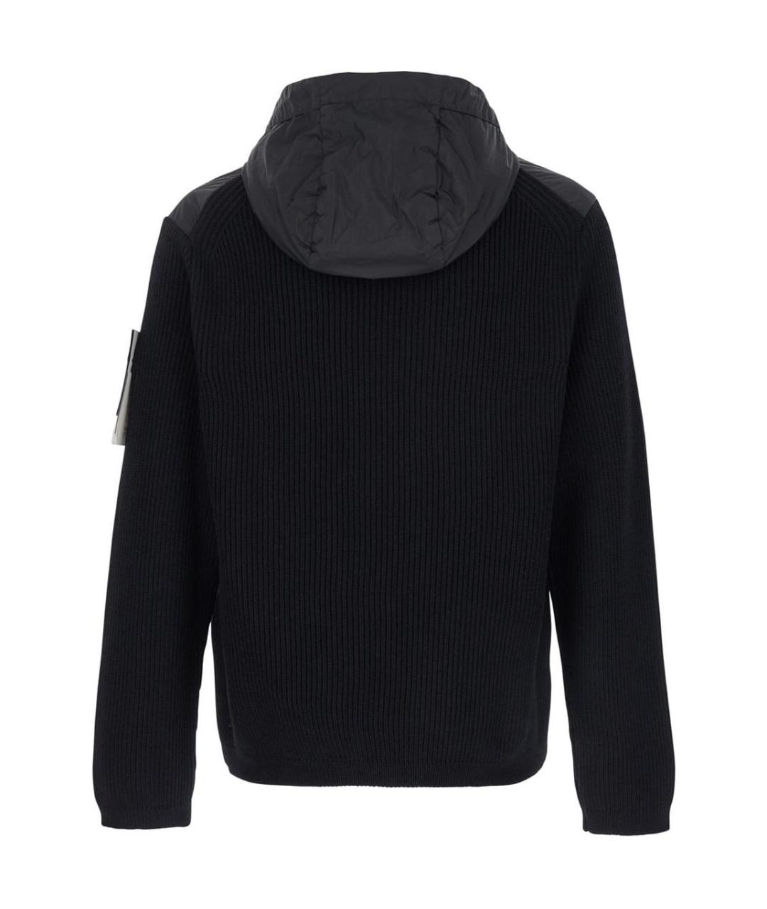 STONE ISLAND Черная куртка, фото 2