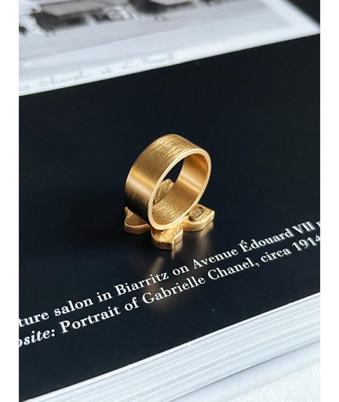 CHANEL Золотое кольцо из желтого золота, фото 3