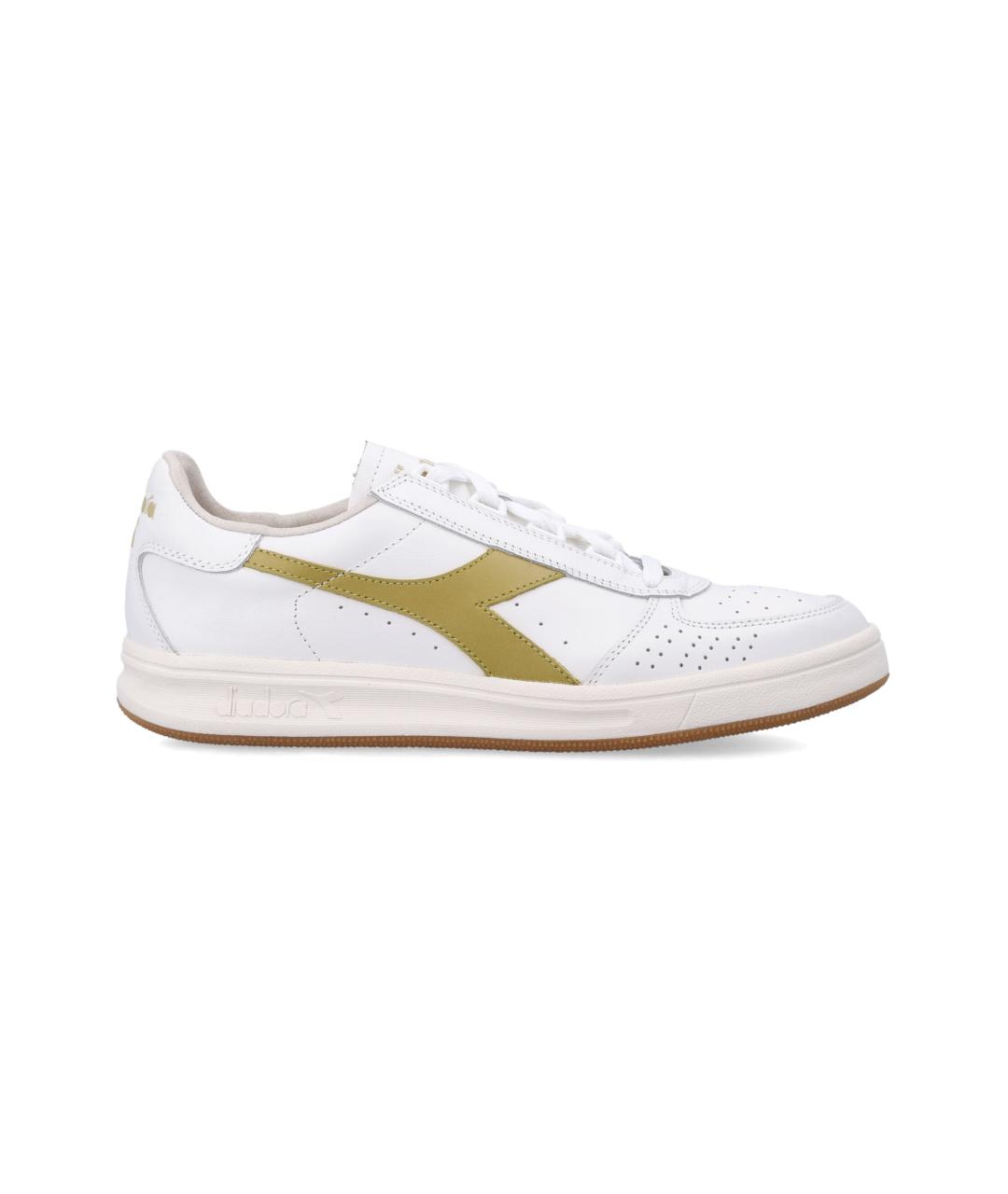 DIADORA HERITAGE Белые кожаные кроссовки, фото 1