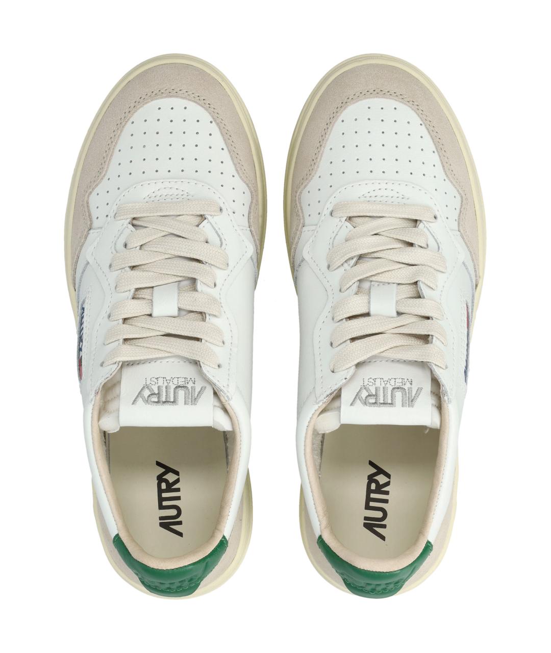 AUTRY Белые кожаные кеды, фото 2