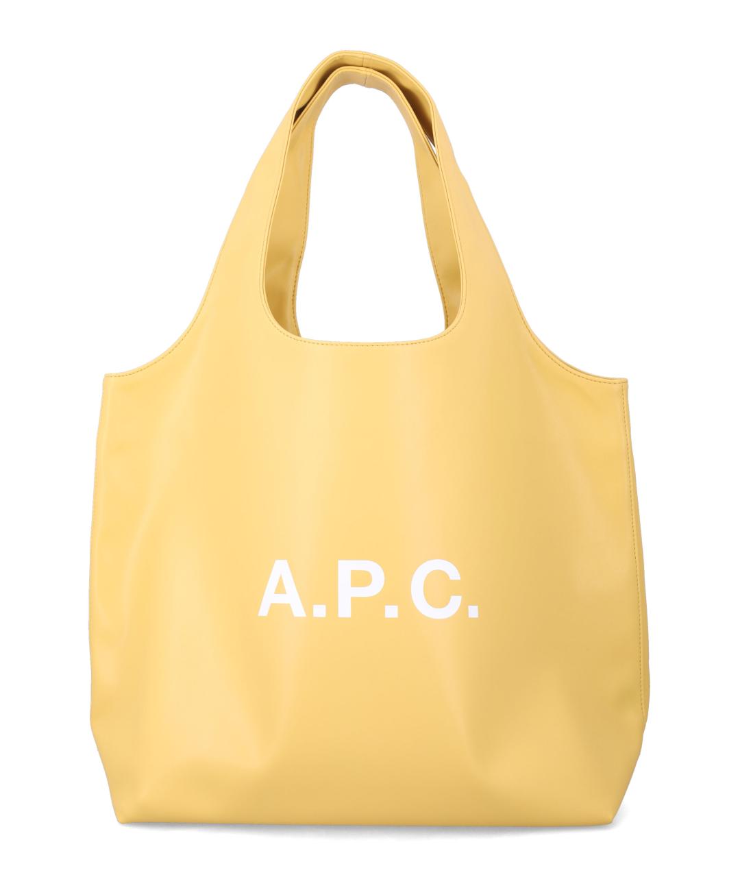 A.P.C. Желтая сумка тоут, фото 1