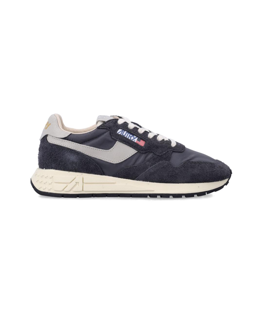 AUTRY Синие замшевые низкие кроссовки / кеды, фото 1